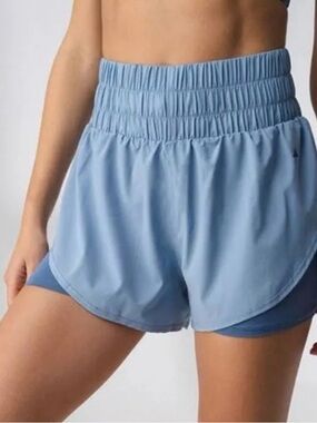 Balance Athletica / Vitality Vista Shorts - Dew Blue